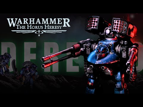 Painting a Night Lords Deredeo Dreadnought!