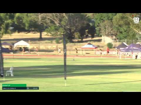Girls U14 200m Heat 1: 2024-25 State Combined Event Championships