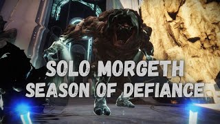 Solo Morgeth - Destiny 2 (Season of Defiance)