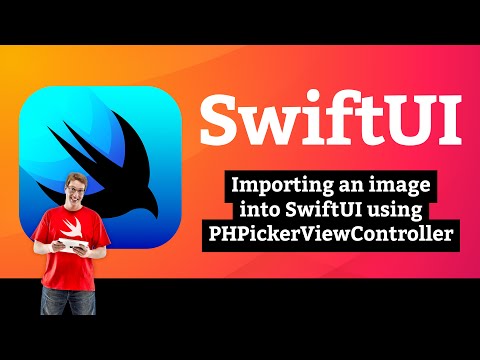 Importing an image into SwiftUI using PHPickerViewController – Instafilter SwiftUI Tutorial 9/12 thumbnail