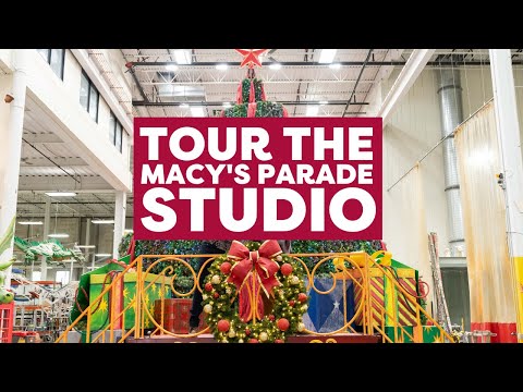 A Behind-the-Scenes Look At the Macy's Parade Studio - YouTube