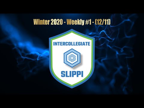 Winter 2020 - Weekly #1 - (12/11)