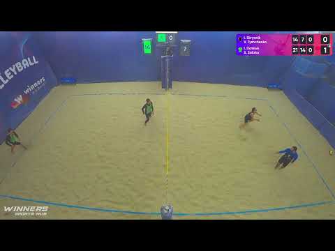 12:50 I. Skrynnik / V. Tyshchenko - I. Datsiuk / S. Zalizko 12.02.2023 | Winners Beach Volleyball