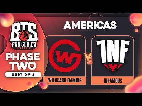 Wildcard vs Infamous Game 1 - BTS Pro Series 11 AM: Groups w/ Kmart & ET