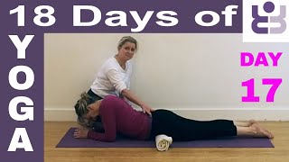 18 Days of Yoga - DAY 17. Iyengar Yoga Tutorial