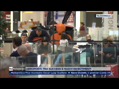 12/09/2018-RAI 1 TG PARLAMENTO - h. 06.55 -Audizione di Riggio alla Camera su sistema aeroporti