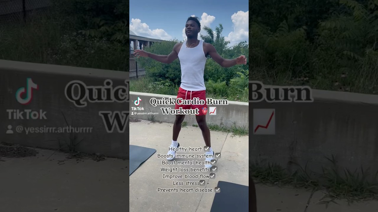 Cardio Burn Workout 💯Fast Results #workout #fitness #fitnessmotivation #love #stayfit