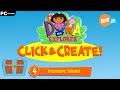 Dora The Explorer Click Create PC HD Walkthrough Episode 4 Treasure Island