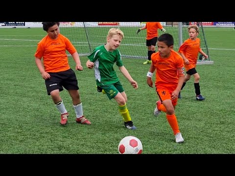 Basisschool Het Kompas Groep 5 winnaar Scholen Voetbaltoernooi 2022. Voorschoten