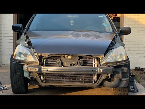 HONDA ACCORD SUBFRAME REPLACEMENT (USING BASIC TOOLS)