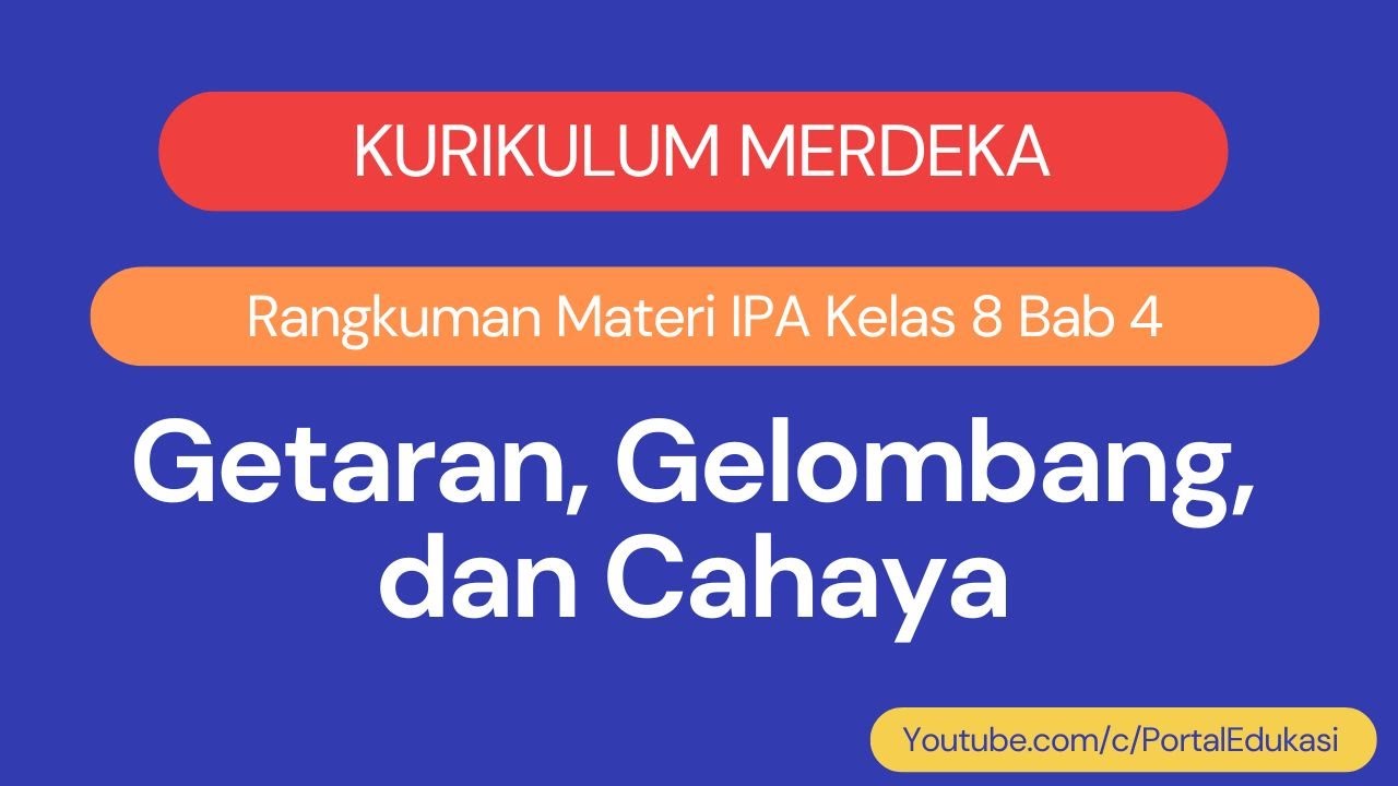 Independent Curriculum Summary of Science Material for Grade 8 Chapter 4: Waves and Light Vibrations