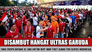 Download lagu FIRST TIME EVER~ THOUSANDS OF EUROPEAN FANS JOIN ULTRAS GARUDA QUEUEING FOR FIFA SERIES TICKETS mp3 Download lagu FIRST TIME EVER~ THOUSANDS OF EUROPEAN FANS JOIN ULTRAS GARUDA QUEUEING FOR FIFA SERIES TICKETS mp3