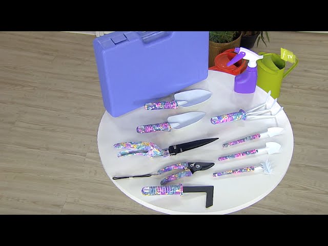 Vídeo relacionado con MQHUAYU Kit Jardineria, 10 Piezas de Alta Resistencia Juego de Herramientas de Jardinería, Set Jardineria para Jardinería, Regalos para Mujeres y Hombres