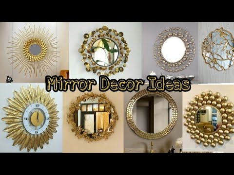 Wall Mirror Decor Ideas | Wall Decoration Ideas | DIY Wall Decor @ZardosiTutorial