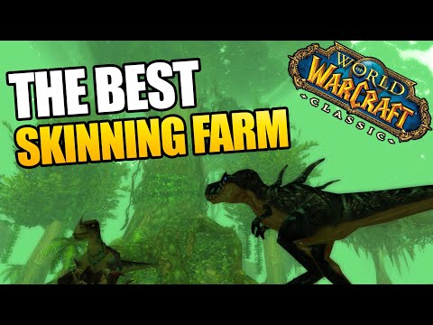 BEST Skinning GOLD FARM in Classic WoW | Classic WoW Gold Making