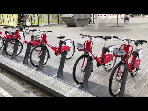 frelo Freiburg Fahrradverleih Radverleihsystem FRELO Mai 2019