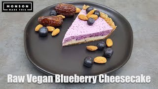 how to make no bake blueberry cheesecake easy