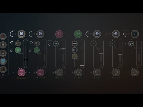 Apps SnakeBud [x2] Shaper [x4] midiLFOs BLEASSphaser MultiTapDelay Perforator HQ (iPad5 - Zé Osório)
