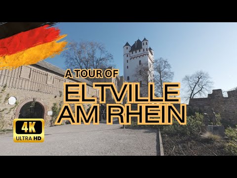 ELTVILLE AM RHEIN | Ein Stadtrundgang! Walking Tour Eltville on the Rhine! Filmed in 4K and 60FPS!