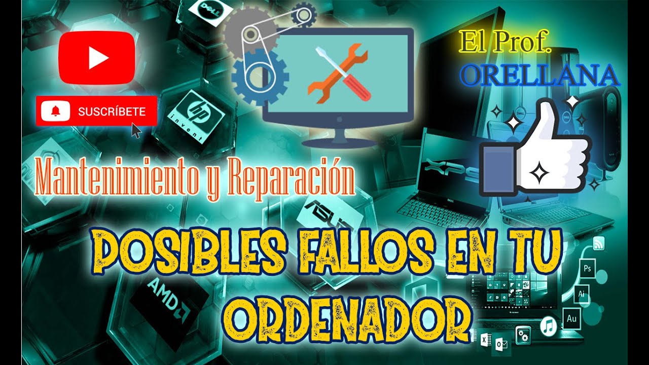 ¿CUÁLES SON ALGUNAS DE LAS POSIBLES FALLAS EN TU COMPUTADORA? Y  POSIBLES SOLUCIONES