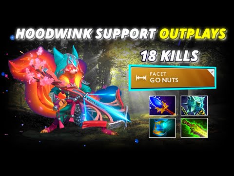 Hoodwink Support DOMINATES the Game 🔥| Ethereal Blade + Agh Scepter +  Gleipnir | IMMORTAL RANK 👑
