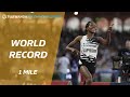 Kenya S Faith Kipyegon Breaks Mile World Record In Monaco Wanda Diamond League 2023
