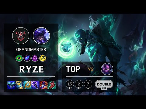 Ryze Top vs Kennen - BR Grandmaster Patch 11.3