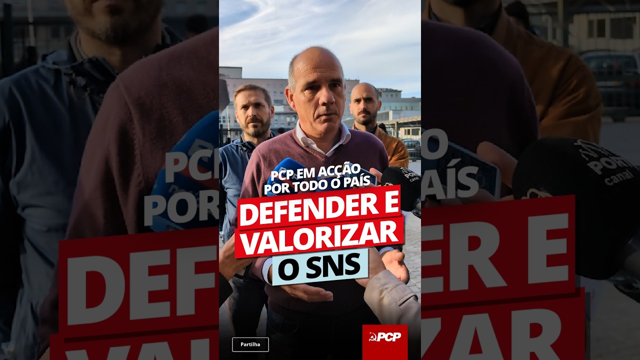 🏥DEFENDER E VALORIZAR O SNS!