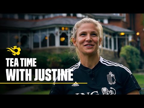 Tea time with Justine Vanhaevermaet | #REDFLAMES | #WEURO2022