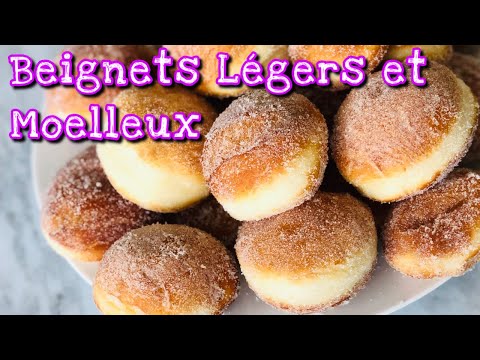 BEIGNETS AU SUCRE ULTRA LÉGER ET MOELLEUX: Recette sans robot très facile et rapide. Deli Cuisine