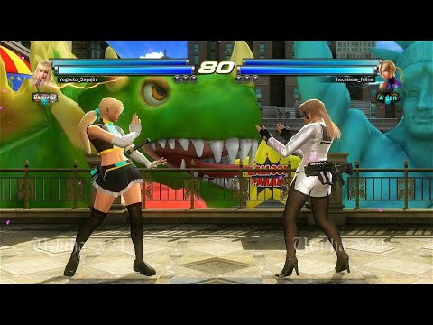 L7 221 Kunimitsu y Julia Vs Anna y Nina (hechisera_felina) - Tekken Tag 2 ( Uchiha x24 )GamePlay