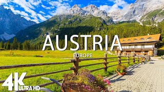 FLYING OVER AUSTRIA (4K UHD) - Relaxing Music Along With Beautiful Nature Videos - 4K Video Ultra HD