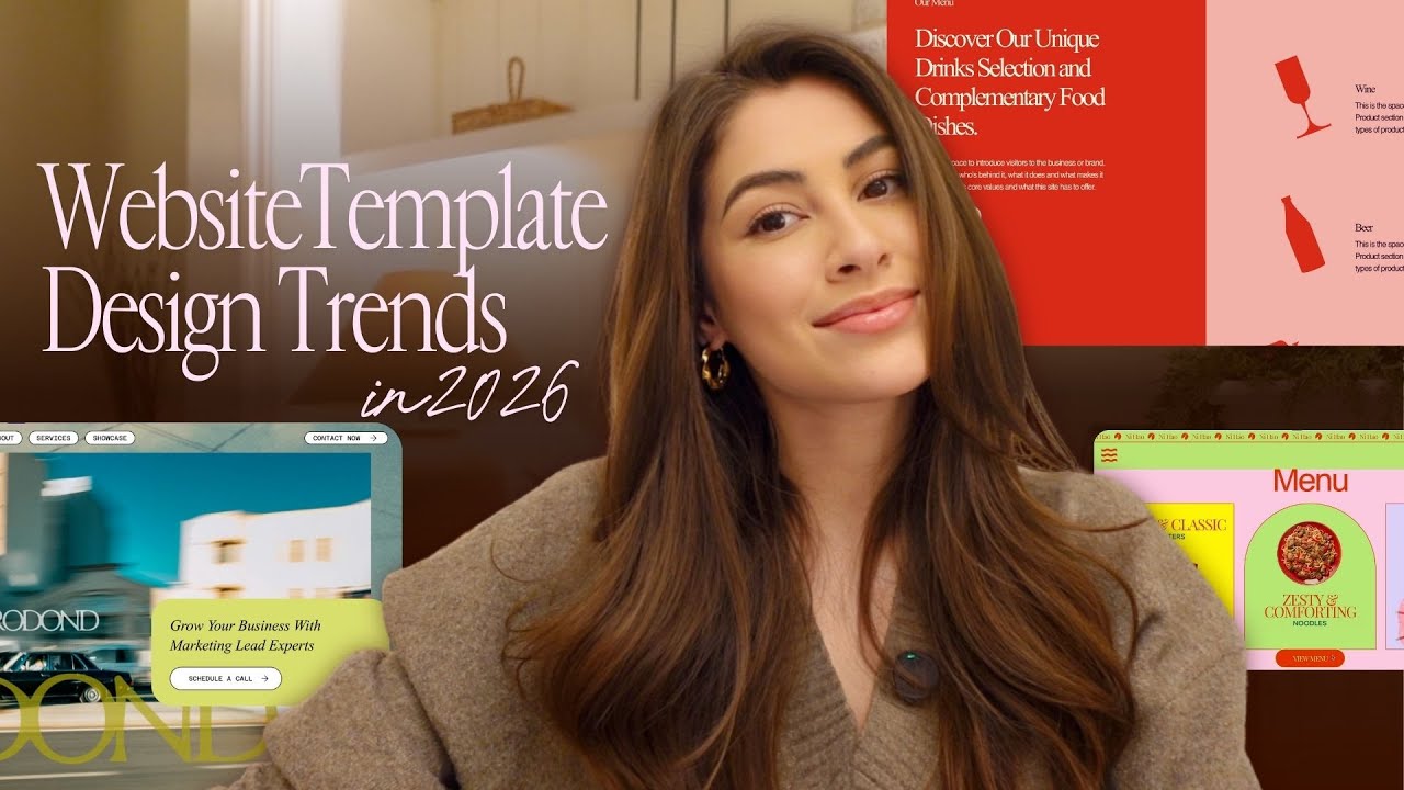 Website Design Template Trends 2026