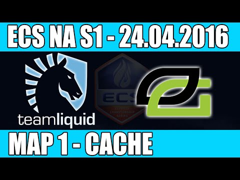 Team Liquid vs OpTic Gaming | Map 1 (Cache) ECS NA Season 1 2016 CS:GO Week 2 (24th April)