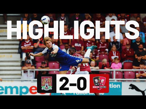 HIGHLIGHTS: Northampton Town 2 Exeter City 0 (23/8/25) EFL Sky Bet League One