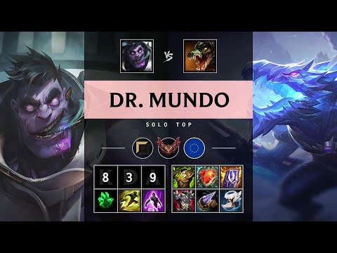Dr. Mundo Top vs Renekton - EUW Grandmaster Patch 25.18