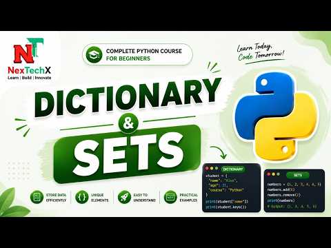 5 Python Dictionary Sets Explained Dictionary Methods Set Operations Python Tutorial