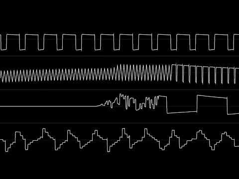 Rob Hubbard - "Skate or Die (C64) - Intro" [Oscilloscope View]