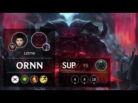 Ornn Support vs Pyke - KR Challenger Patch 9.21
