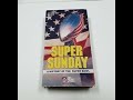 Opening To Super Sunday A History Of The Super Bowl 1988 VHS Redone In Better Video Audio Quality