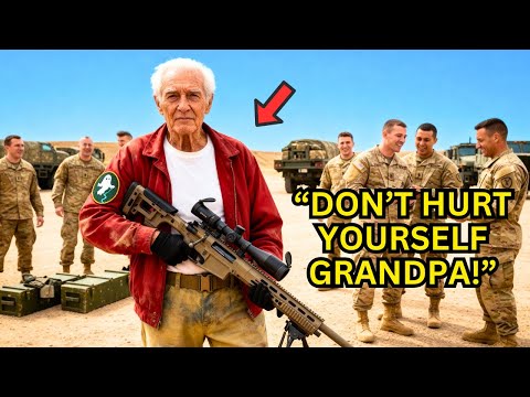 US Marines Laughed When the Old Veteran Asked for a Rifle — Until the General Saw His Veteran Patch