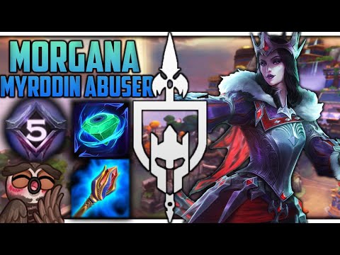 MORGANA IS THE BIGGEST STAFF OF MYRDDIN ABUSER IN SMITE!