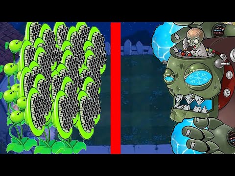 PVZ PC Fusion Challenge!! Team 99999 gatling Pea  VS Team Zomboss | PVZ 2 #5
