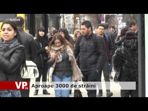 Aproape 3000 de străini