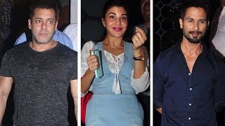 Salman Khan, Jacqueline Fernandez, Shahid Kapoor And Others At Baaghi Success Bash