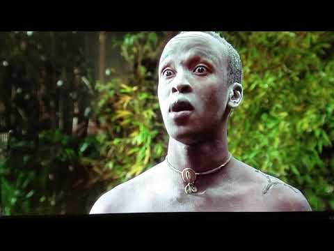 Congo Movie (1995) Ghost Tribe Shaman Ritual Prayer Chanting Scene and Leech Scene