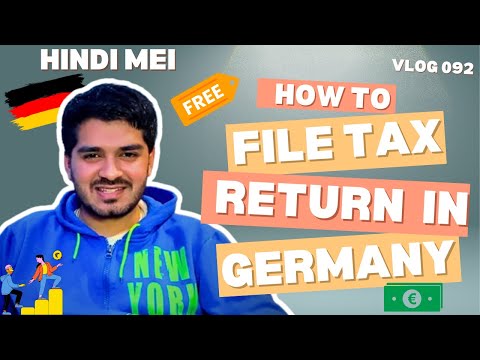 How to file tax return in Germany through elster | Step by step Hindi Tutorial | Deepanshu Hans