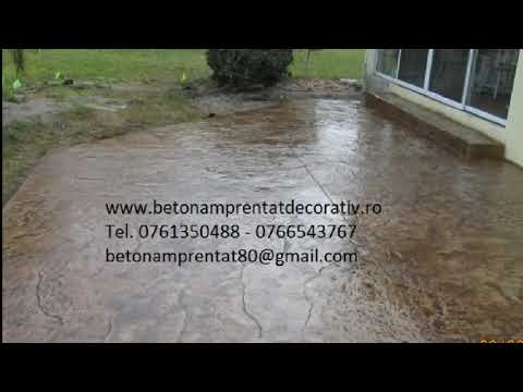 Beton Amprentat Ștefănești -Gorj Tel.0761350488 -0766543767