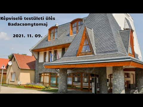 2021. 11. 09. Képviselő testületi ülés, Badacsonytomaj