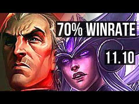 SWAIN vs SYNDRA (MID) | 70% winrate, 3/0/3 | NA Diamond | v11.10